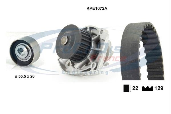 PROCODIS FRANCE Veepump + hammasrihmakomplekt KPE1072A